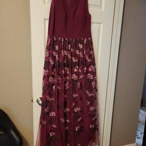 Camille floor length dress